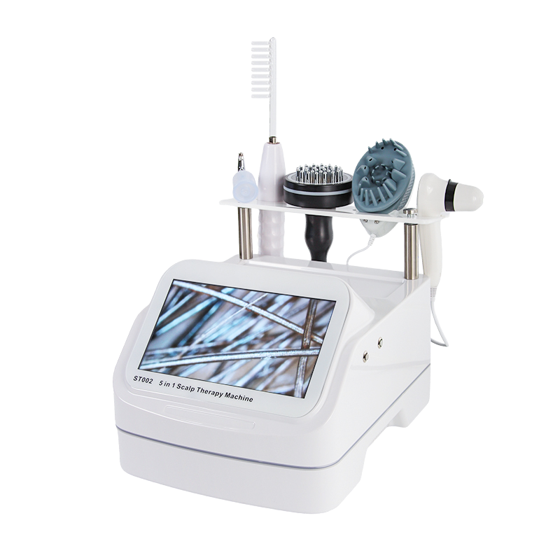 Newest 5-in-1 Professional High Frequency Wand - Portable Facial & Scalp Electrotherapy Skin Care Machine for Acne & Hair Growth - Image 4