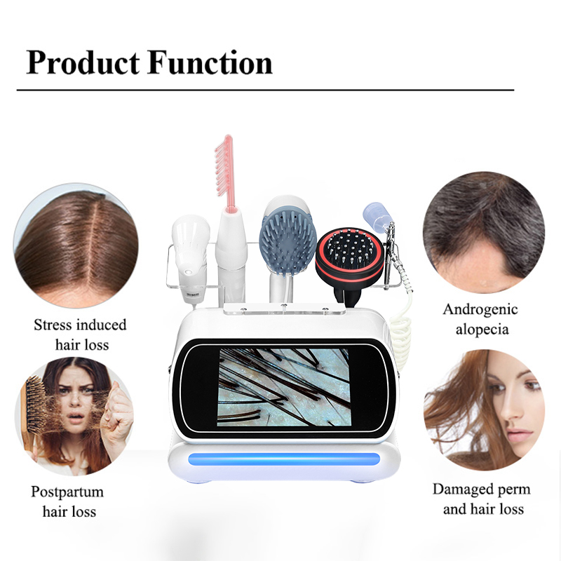 5-in-1 Upgraded High Frequency Wand - Professional Facial Electrotherapy Skin Care Machine for Acne Treatment & Scalp Therapy - Image 4