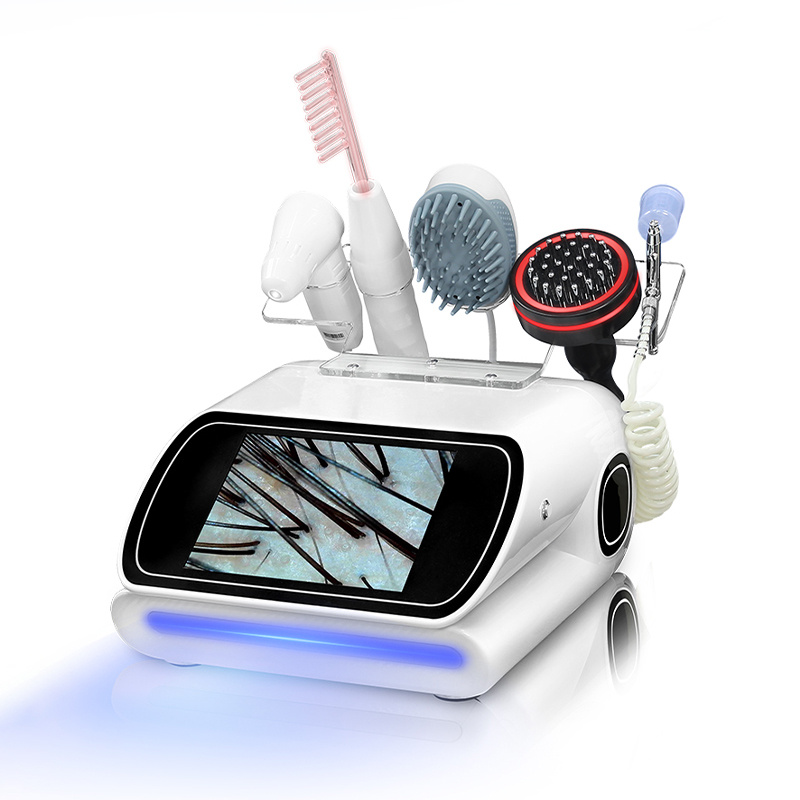 5-in-1 Upgraded High Frequency Wand - Professional Facial Electrotherapy Skin Care Machine for Acne Treatment & Scalp Therapy - Image 7