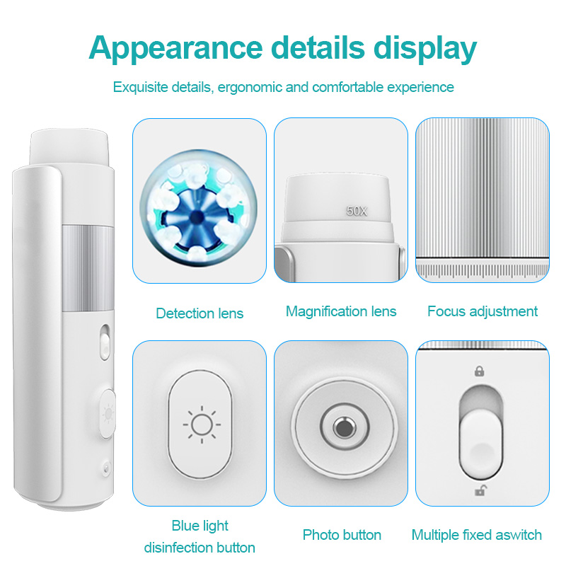 AI Intelligent Analysis Hair Tester & Skin Analyzer Machine with Cloud Data Storage - Image 2