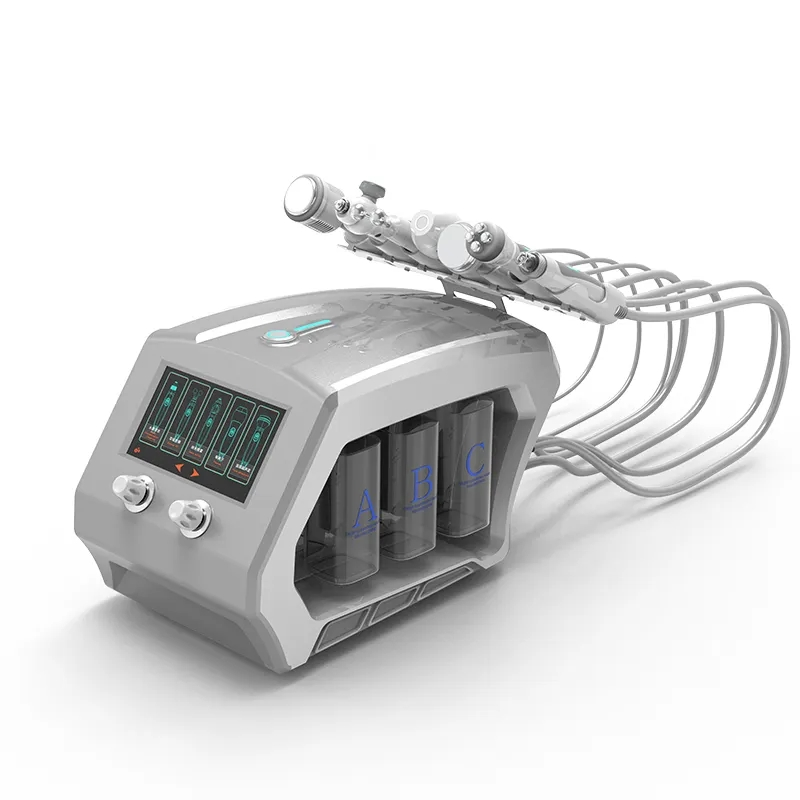 koopotech CGK-SA004 Portable 7 in 1 Microdermabrasion Hydra Dermabrasion Oxygen Facial Jet Peel Hydrodermabrasion Spa Machine