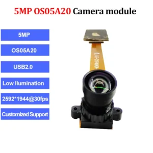 5MP OS05A20 cmos USB Camera Module Board Webcam 30fps FF Fixed Focus Low Illumination Face Recognition UVC Drive Free 2592*1944